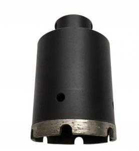 Quality Black Color 3&quot; Diamond Tipped Core Drill Bits For Granite Marble Concrete Tile for sale