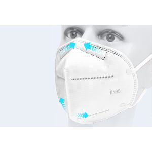 China Single Use Kn95 Protective Mask Breathable , Standard Earloop Face Mask on sale