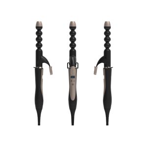 Quality 25mm Gourd Shaped Max 200 Degree Barrel Curling Iron for sale