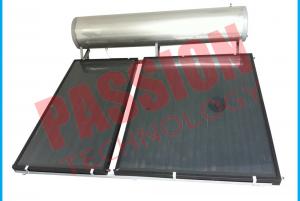 Quality 6 Bar Stainless Steel Solar Water Heater Flat Plate Collector No Pollution for sale