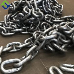 China natural colour Ship Anchor Chain Black Coated Short Link Chain on sale