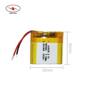 HLP703040 3.7V 900mAh 3.33Wh Lipo Polymer Battery