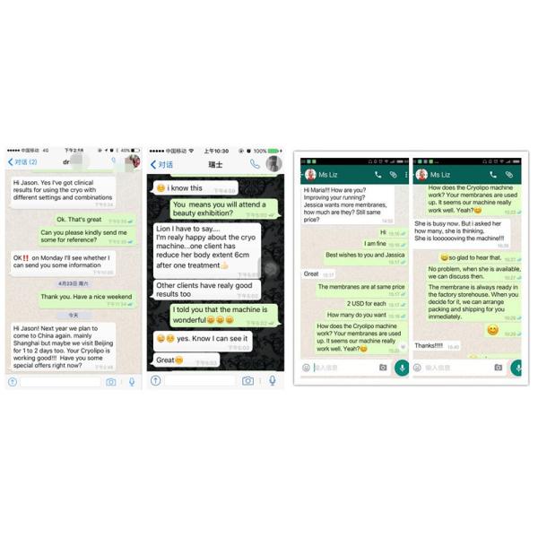 Promotion 80% clinic used 5 handles cryo cavitation rf cryolipolysys cool fat freeze slimming skin tightening machine