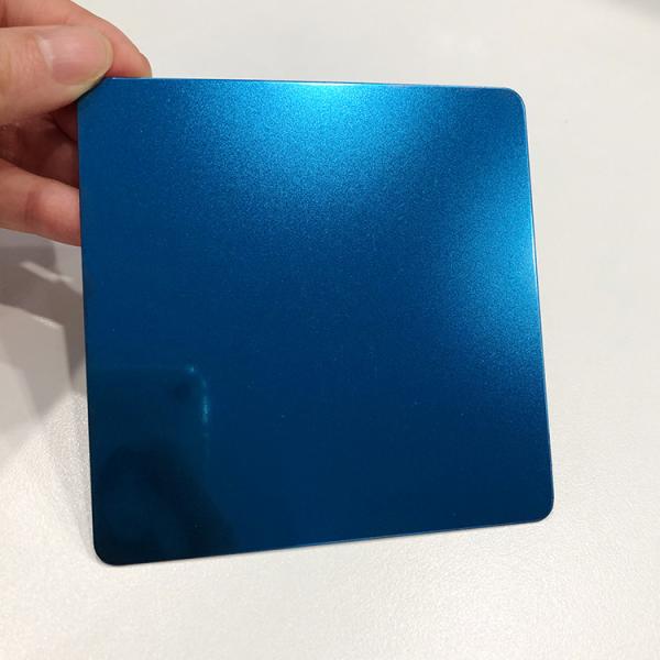 Black Bead Blasted 4x8ft Decorative Stainless Steel Sheet 1219mm Width