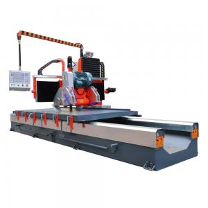 Quality Red Marble Granite Linear Baluster Railing Skirting Cutting CNC Stone Profiling Machinery for sale