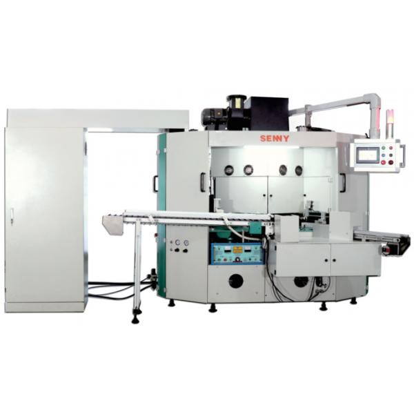 70pcs/Min Silk Screen Printing Machine , 7bar 4 Color Screen Printer 0