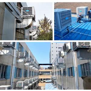 China Solar Window Air Conditioners 6KW Air Cooler 25000m3/H OEM ODM on sale