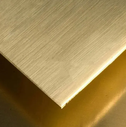 High Content Cathode C38000 Brushed Brass Sheet For Chemical Industry