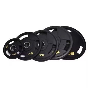 45 Lb Rubber Weight Plates Green Weightlifting Bumper Plate 51mm