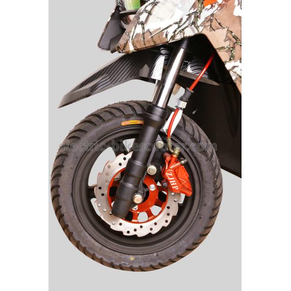 Two Wheels Electric Pedal Moped Scooter 55km/H 1000W 72V Battery