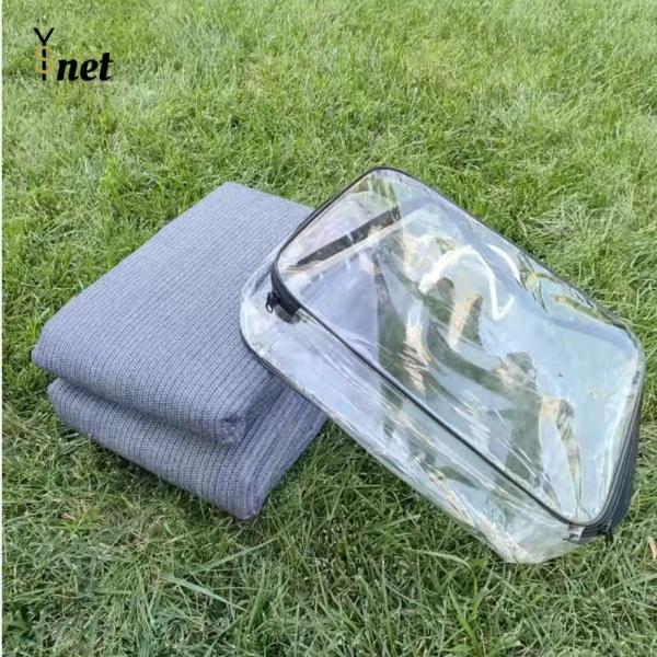 HDPE Carpet Net UV Resistant Camping Ground Mat 240GSM For Sand Lawn