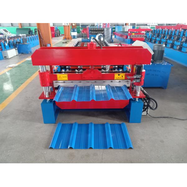 Glazed Tile Ibr Stone Coated Roofing Sheet Roll Forming Machine 15-20m/min