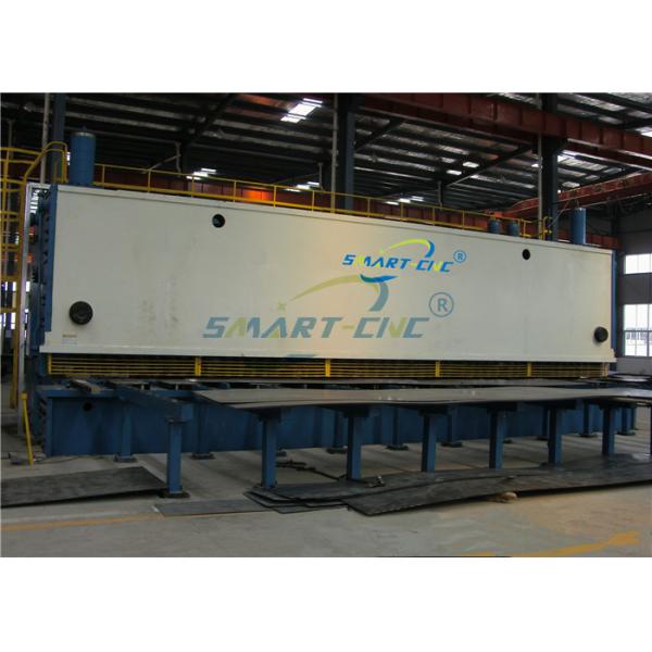 Good Rigidity CNC Hydraulic Shearing Machine , Sheet Metal Shearing Machine