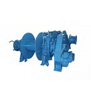 Quality DC12V Drum Rated Load 30KN 50KN Hydraulic Marine Rope Winch for sale