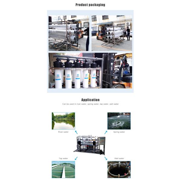 0.5m3/H 98% Desalination Water Purification Machine
