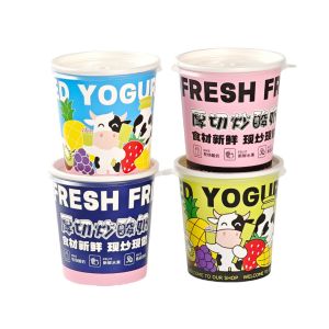 Quality 500 pieces per box Disposable bowl food-grade paper material suitable for hot and cold food for sale