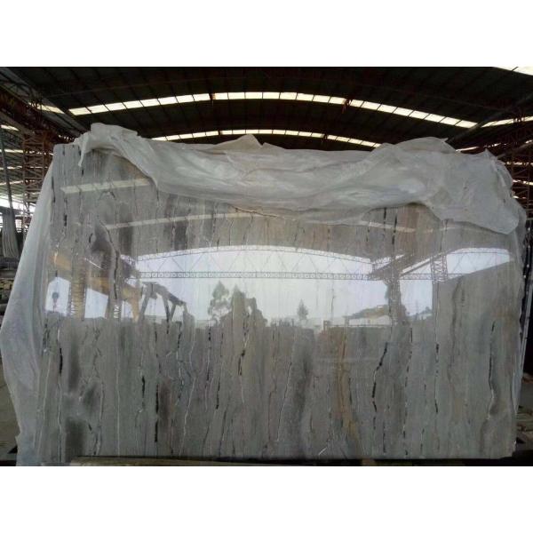 Light Grey Large Marble Slab , Cultured Marble Countertops 2.68 G / Cm³ Density