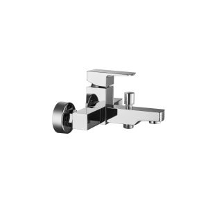 Contemporary Chrome Wall Mounted Shower Mixer Single Handles T2061