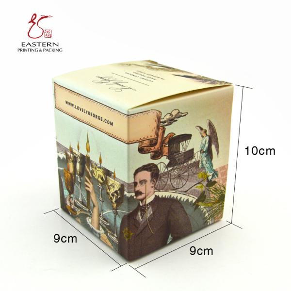 Eastern Luxury Candle Boxes , Candle Paper Box Pantone Printing