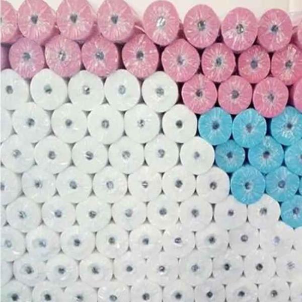 Buy White Smooth Hospital Bed Paper Roll PE Medical Couch at wholesale prices