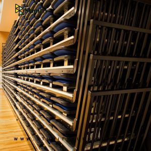 Space Saver Easy Assemble Telescopic Seating System