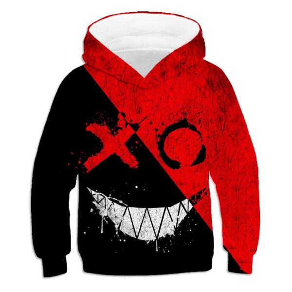 Custom Children's Sports Shirts Boys And Girls Hooded Sweatshirts To Map