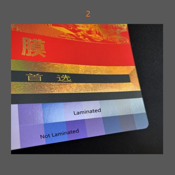 BOPP Thermal Lamination Rainbow Holographic Film EVA Adhesive Pre-coated for Paper Cosmetic Boxes Wine Packaging and Advertising