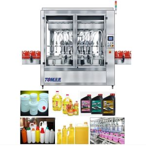 Quality PLC Controlled Servo Motor Edible Oil Filling Line / Machine for sale