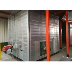 20-25 Minutes Time Powder Coating Curing Oven Steel Substrate
