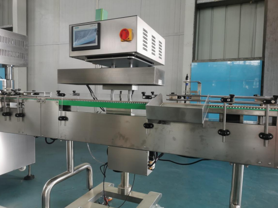 Heat Cans Sealing Aluminum Foil Hygienic Packaging Machine