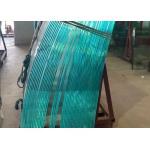 Quality 20x20 Bent Frosted Tempered Glass Panels For Shower Panel for sale