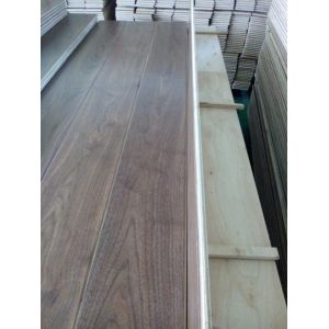 Premium Wide Plank American Walnut Engineered Flooring Single Strip