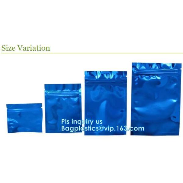 Zipper Aluminum Child Proof Zipper Bags Moisture Resistant Medication Tablets For Kids Zipper Aluminum Child Proof Zippe