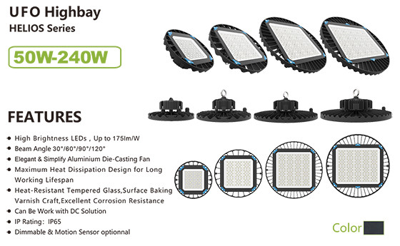 150W Warehouse UFO LED High Bay Light Module Design With Good Heat Dissipation