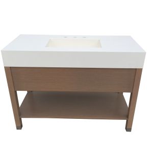 Quality Freestanding plywood hotel bathroom vanity/bathroom cabinet for sale