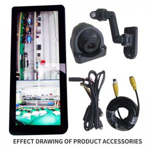Quality IP67 Vehicle Rear View Mirrors DVR Full HD 1080P 2CH Dual Camera Video Recorder for sale