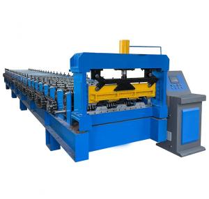 China Metal Floor Deck Cold Roll Forming Machine For Panel on sale