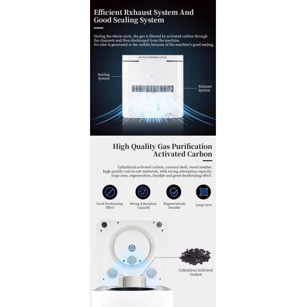 Food Waste Composter OEM Supported Food Waste Disposer Kitchen Desktop Accessories Food Waste Processor Kitchen Appliances