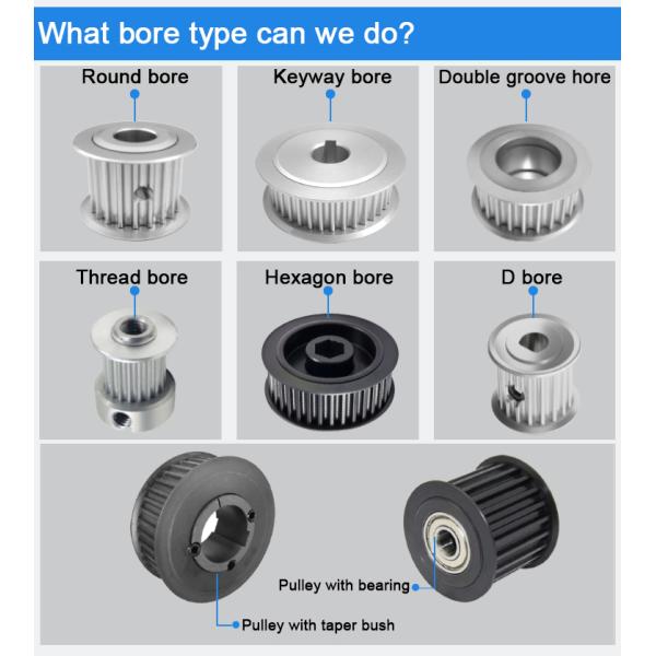 Aluminum Skateboard Pulley CNC Machining Parts Sand Casting 200mm H7 Precision