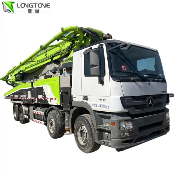 Used Cement Pumping Truck Mobile Concrete Boom Pump Truck 56m