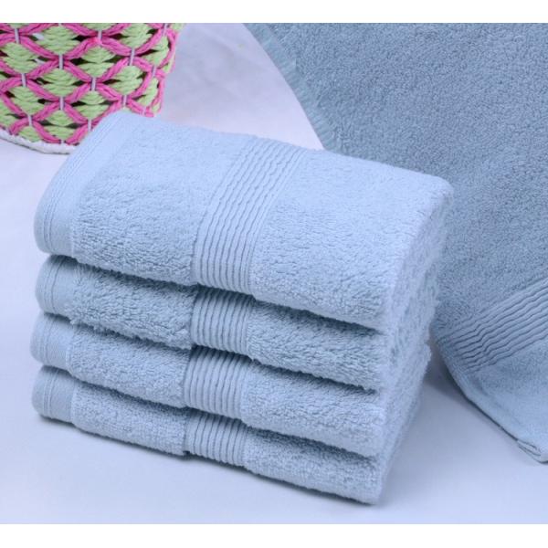 Luxury Home&Hotel Plain Dyded Pure Cotton Square Towel 14''*14'' 65g Face Towel Hand Towel