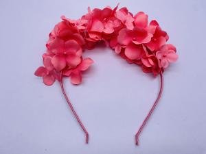 Quality Girls Practical Flower Decor Headband , Portable Beautiful Flower Hair Band for sale