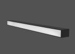 Microprism diffuser linear and efficient heat dissipation IP30 LED linear
