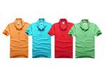 Embroidery Cotton Polo Shirts Eco - Friendly Yarn Dyeing In A Variety Of Colors