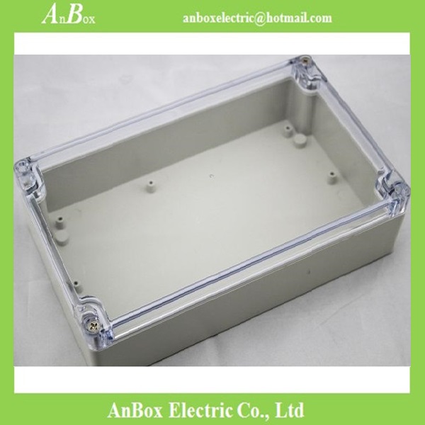 200*120*56mm ip65 weatherproof enclosures box with Clear Top
