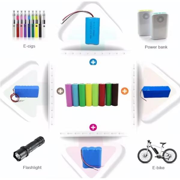 INR18650-35E 3500mAh 18650 Battery 10A 3.7V Cylindrical Lithium Ion Cell For Energy Storage System