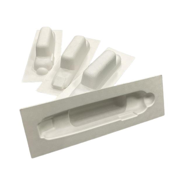 ODM Wet Press Pulp Tray Disposable Moulded Paper Pulp Packaging