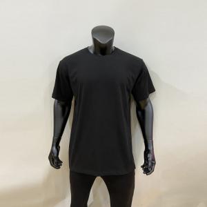 China Heavyweight Oversized Round Neck T Shirt Mens Loose T Shirt Fashionable on sale