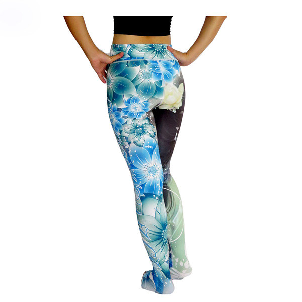 Beauty Patterns Print Yoga Wear Clothing Quick Dry Long Fitness Yoga Leggings