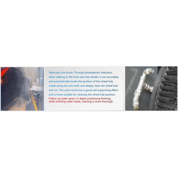 Double Arm Touchless Design Qingdao Risense 360 Touchless Automatic Car Wash Machine